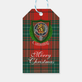Etiquetas Para Regalos Cumming Scottish Clan Tartan & Crest