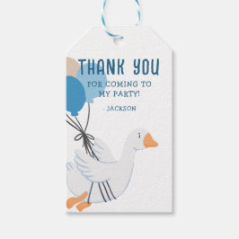 Etiquetas Para Regalos Cumpleaños 1 de Blue One Silly Goose