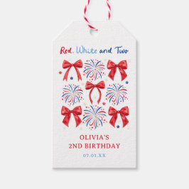 Etiquetas Para Regalos Cumpleaños 2 de chica de rojo blanco y dos de juli