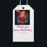 Etiquetas Para Regalos Cumpleaños 30 sucio agregar nombre rosa agregar fo<br><div class="desc">Diseño para pareja enamorada</div>