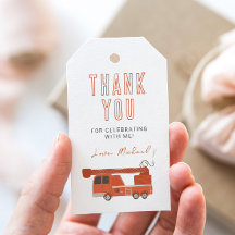 Cumpleaños de camión de bomberos 