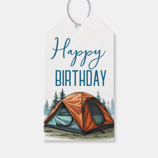 Etiquetas Para Regalos Cumpleaños de campista