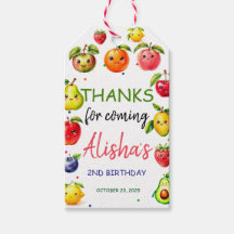 Cumpleaños de Frutas Lindas de la Muchacha