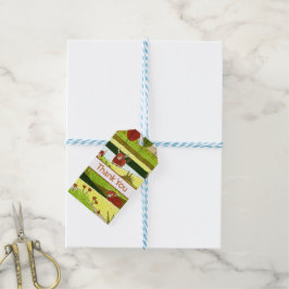 Etiquetas Para Regalos Cumpleaños de granja de vacas Highland para niños