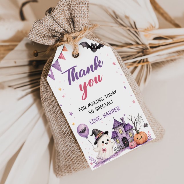 Etiquetas Para Regalos Cumpleaños de Halloween  (Subido por el creador)