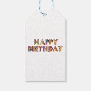 Etiquetas Para Regalos Cumpleaños de Happ