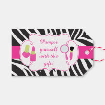 Cumpleaños de impresión de cebra Fiesta de Pamper