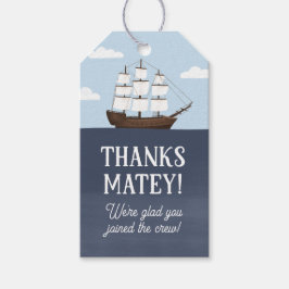 Etiquetas Para Regalos Cumpleaños de Niño Pirata 
