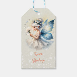 Etiquetas Para Regalos cumpleaños de niños de la silueta de Fairy
