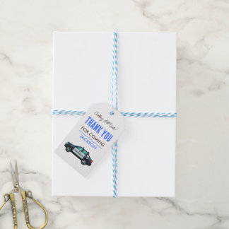 Etiquetas Para Regalos Cumpleaños de Oficialito Policía | Personalizado 