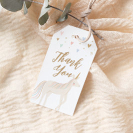 Etiquetas Para Regalos Cumpleaños de Pastel Unicornio