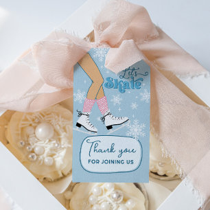 Etiquetas Para Regalos Cumpleaños de patinaje sobre hielo Favoritos de fi