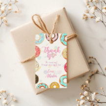 Cumpleaños Dos Donuts Dulces Lindos