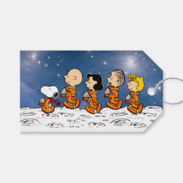 Etiquetas Para Regalos Cumpleaños espacial de Peanuts
