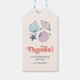 Etiquetas Para Regalos Cumpleaños Minimalista Caracola