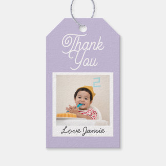 Etiquetas Para Regalos Cumpleaños personalizado de niños agradecimiento f