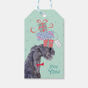 Etiquetas Para Regalos Cumpleaños presenta a Kerry Blue Terrier