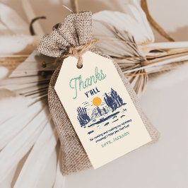 Etiquetas Para Regalos Cumpleaños Rodeo Occidental Vintage Agradecimiento