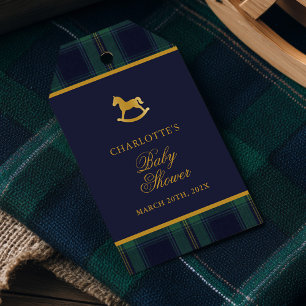 Etiquetas Para Regalos cuna de caballo mecedora vintage de cuadros para b