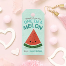 Curte Blue Watermelon School Classroom Valentine
