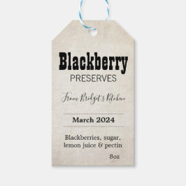 Etiquetas Para Regalos Customizable Preserves BL_04sq Square Sticker