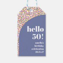 Cuta colorida acuarela Personalizado de dot fiesta