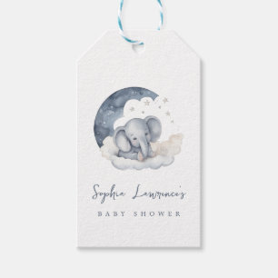 Etiquetas Para Regalos Cute Baby Elephant Baby Shower