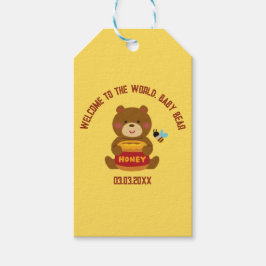 Etiquetas Para Regalos Cute Bear Theme Boy Baby Shower Gift Tags