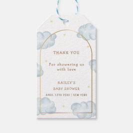 Etiquetas Para Regalos Cute Boho Star Cloud Arch Boy Baby Shower