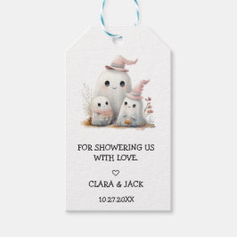 Etiquetas Para Regalos cute little boo girl First Halloween Baby shower