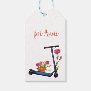 Etiquetas Para Regalos Cute Personalizado Artistic Girlie Gift Tag