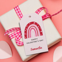 Cute San Valentín Arcoíris Personalizado