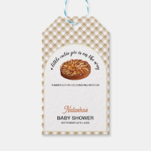 Cutie Pie Apple Pie Acción de Gracias Baby Shower