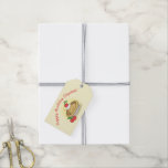 Etiquetas Para Regalos Cutie Pie Birthday Party Kids Cherry<br><div class="desc">Este adorable trozo de tarta de cerezo es perfecto para una fiesta de cumpleaños de un niño con tema de pastel. Un pastel dulce personalizado con picantes de plumón en un fondo amarillo con acentos rojos.</div>