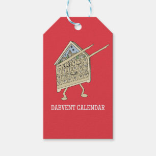 Etiquetas Para Regalos Dabbing Advent Calendar Funny Christian Religious