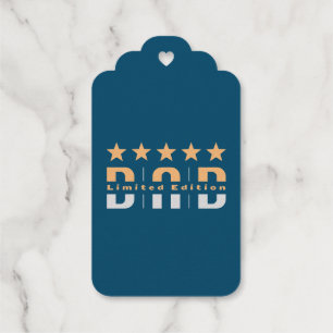 Etiquetas Para Regalos Dad Limited Edition