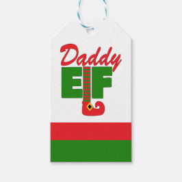 Etiquetas Para Regalos Daddy Elf