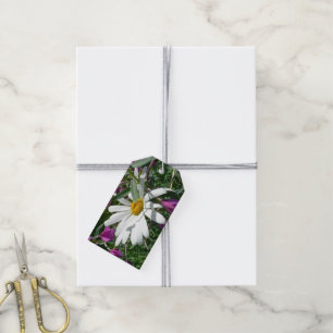 Etiquetas Para Regalos Daisy y Fireweed Wildflower