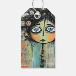 Etiquetas Para Regalos Damas de arte 8