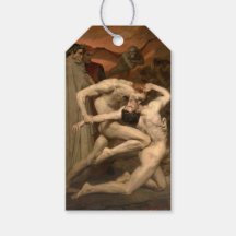 Dante y Virgil en el Infierno (por Bouguereau)