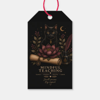 Etiquetas Para Regalos Dark Academia Teacher Gift Tag | Mindful Teaching