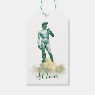 Etiquetas Para Regalos David de Michelangelo, la tarjeta de felicitación 