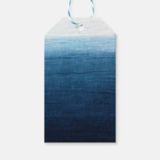 Etiquetas Para Regalos Dedo azul índigo teñido/Ombre' Fade Ocean Beauty!