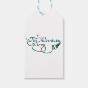 Etiquetas Para Regalos Deje las aventuras comenzar