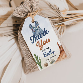 Etiquetas Para Regalos  Denim Blue Jean Baby Shower Gift Tag