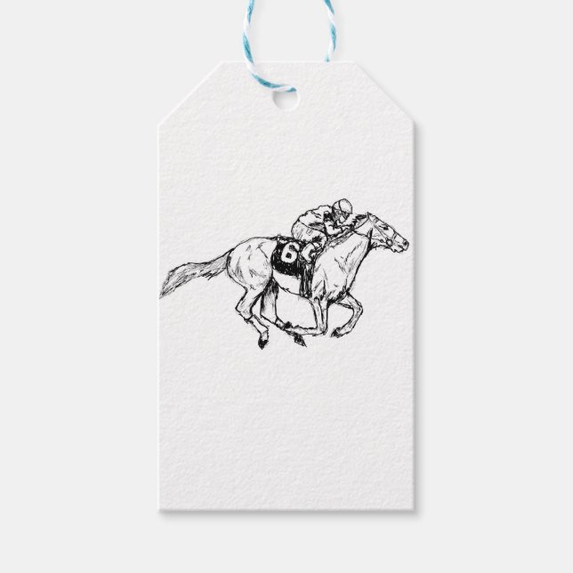 Etiquetas Para Regalos Derby Me Kentucky (Anverso)