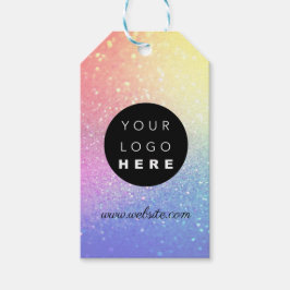 Etiquetas Para Regalos Descripción del producto del logotipo de la empres