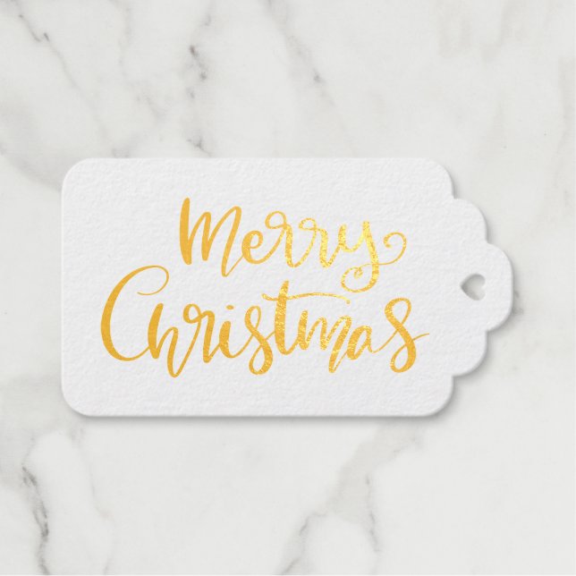 Etiquetas Para Regalos Deseos navideños navideños (Anverso (Horizontal))