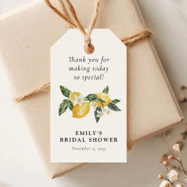 Etiquetas Para Regalos Despedida de soltera Limón Cítrico La Prensa Princ