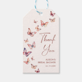 Etiquetas Para Regalos Despedida de soltera 'Me da mariposas en el estóma